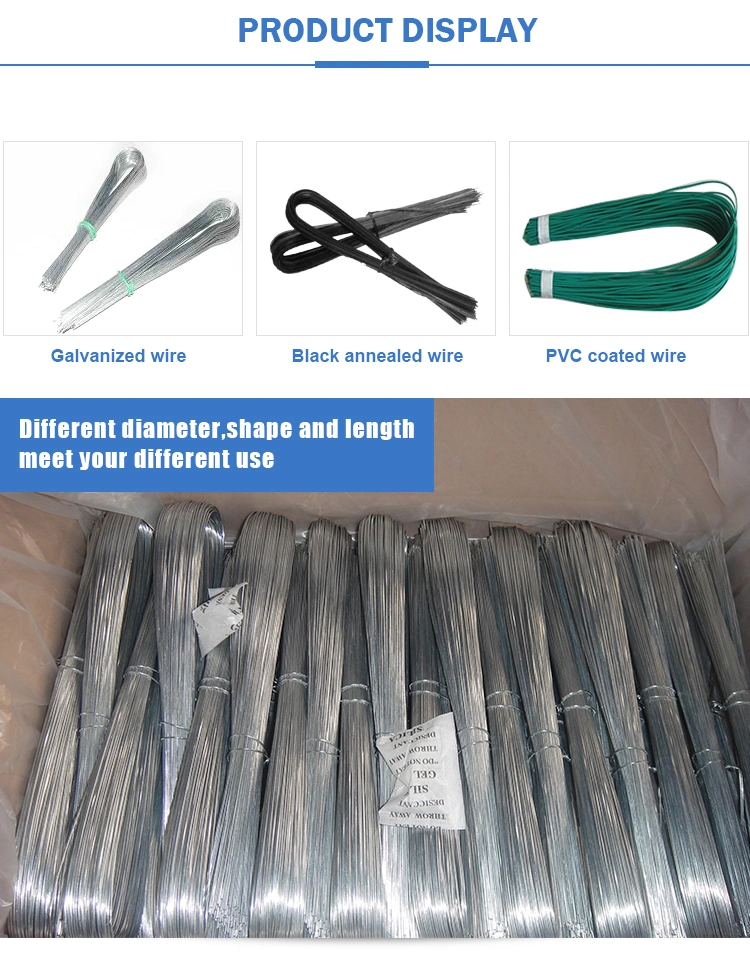 1.5mm Galvanized Tie Wire Cuttings U Type Binding Wire