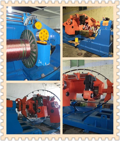 Bow Double Wire Twisting Machine High Speed Wire and Cable Making Machine