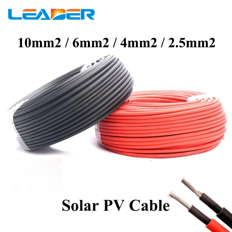 10/12/14/16AWG (2.5mmsq /4.0mmsq /6.0mmsq/10.0mmsq) PV Solar Solar Power Cable UL and TUV Approved Solar PV Cable