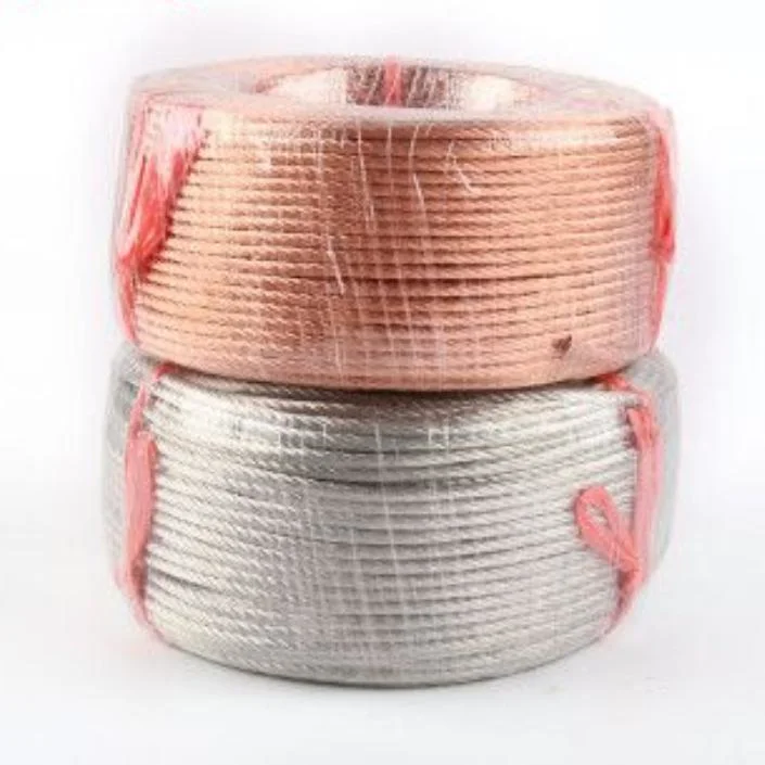 Chinese Manufacturer Wholesale 2.8mm 3.5mm High Tensile Electrical Copper Stranded Cable Wire