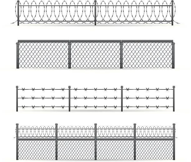 Zhongtai Blade Wire Fencing China Manufacturing 450mm Coil Diameter Flat Wrap Razor Barbed Wire Used for Residential Electric Security Fence