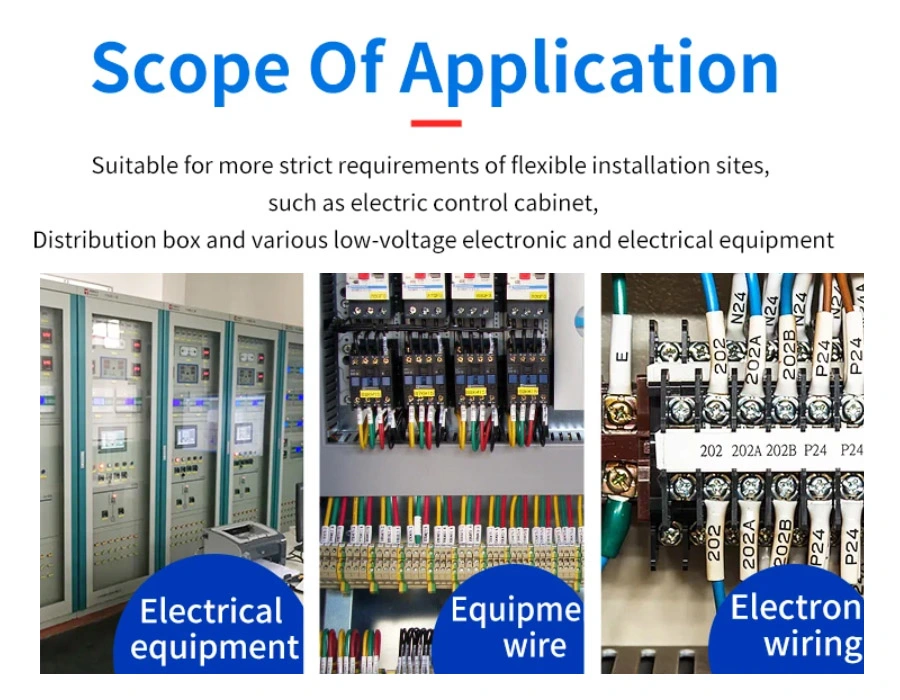 Solid Flexible Copper OFC Single Core Electrical Cable Building Wire Automotive Automotriz Cable Hook up Cable 18AWG 16AWG 14AWG 12AWG