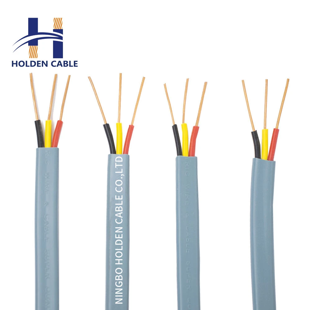 All Types 1.5 2.5 Twin and Earth Flat Electronic Wire Cable