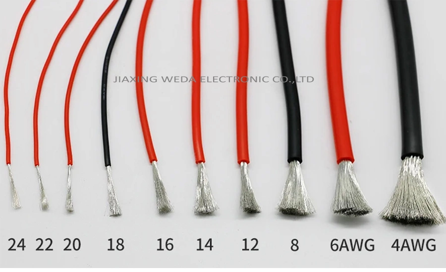 BV Bvr RV Solid Standed Copper Conductor Flexible PVC Electric Cable Automotriz Automotive Cable 18ga 16ga 14ga 12ga 10ga