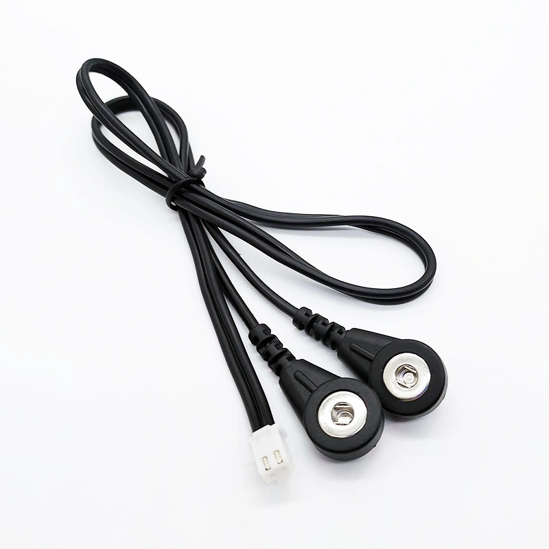 Medical Physiotherapy Electrode Wire Transfer Electrode Buckle Lead Button Electrode Wire Harness