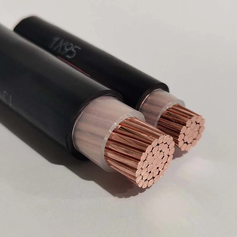 0.6/1kv 8mm 10mm 16mm 25mm2 35mm 1 Single Core Copper XLPE PVC Flexible Electrical Power Cable Wire