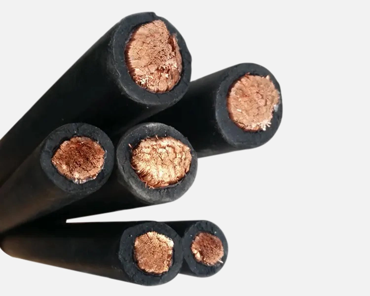 Single Copper Core Rubber Insulation Turkey Welding Cable 70mm