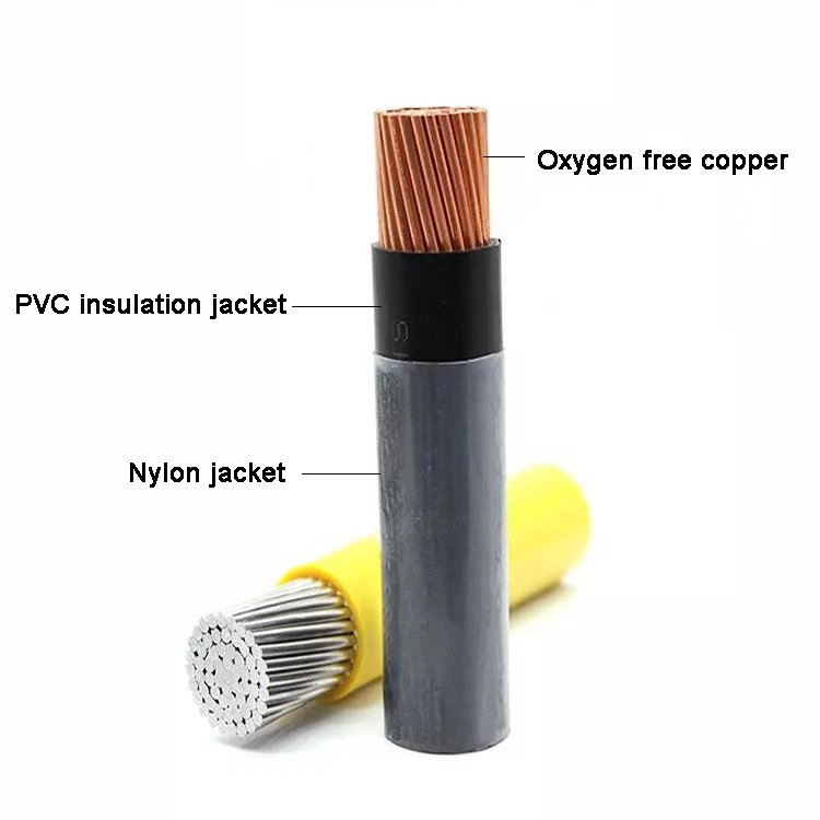 Nylon Wire Thhn Thwn Stranded Copper 12 14 AWG Electrical Building Wire