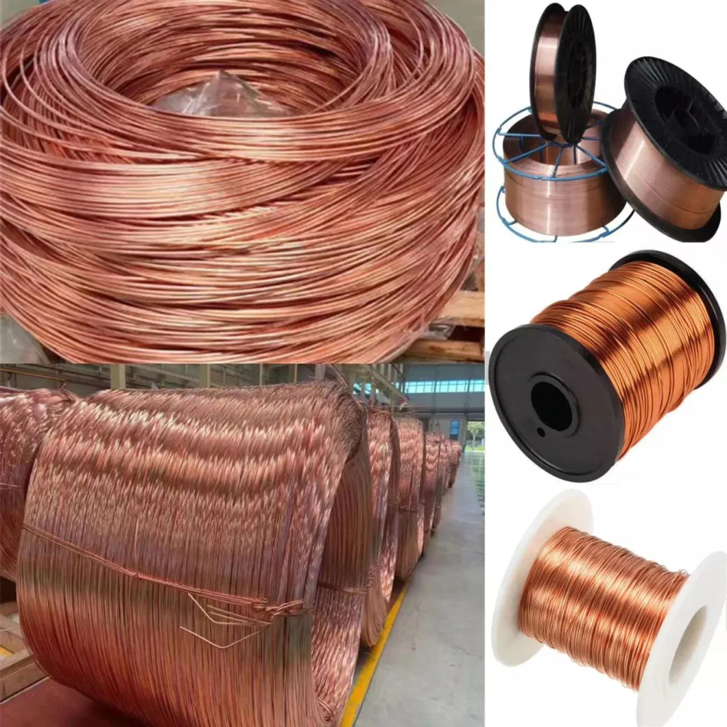 Super Enameled Flat Winding Wire for Electrical Appliances 99.5% Bare Copper Wire