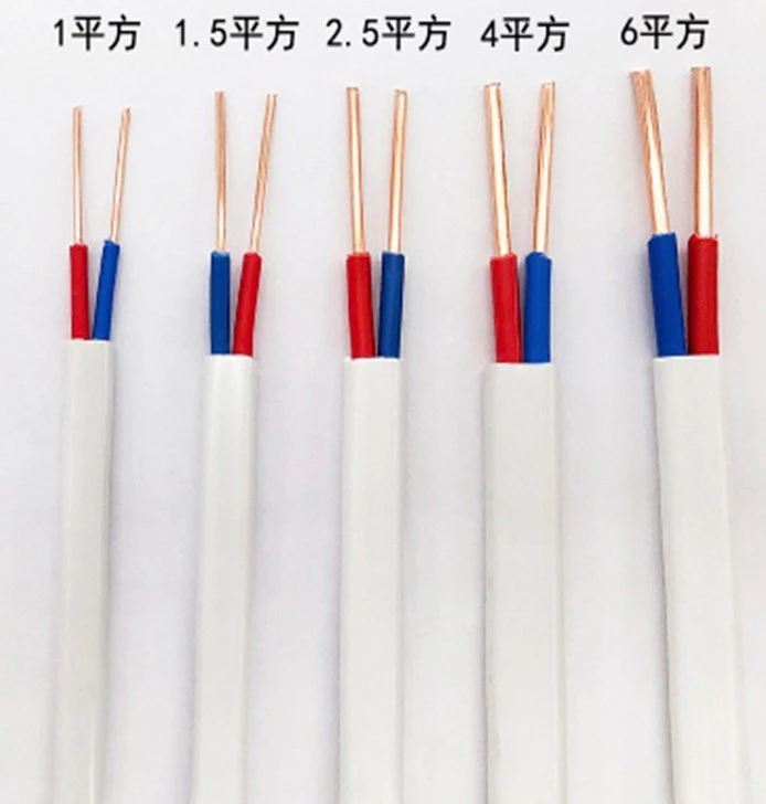 High Quality 1.5mm 2.5mm PVC Solid Copper House Wiring Twin and Earth Electrical Cable