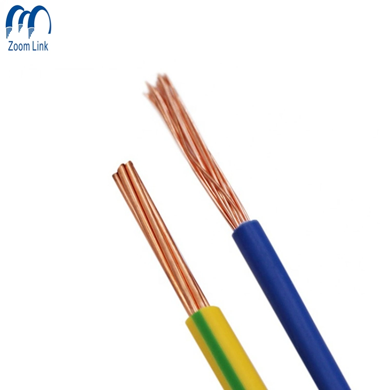Copper Wire Electric Cable with ISO CCC Certificates (1.5mm 2.5mm 4.0mm 6.0mm 10mm 16mm 20mm 35)
