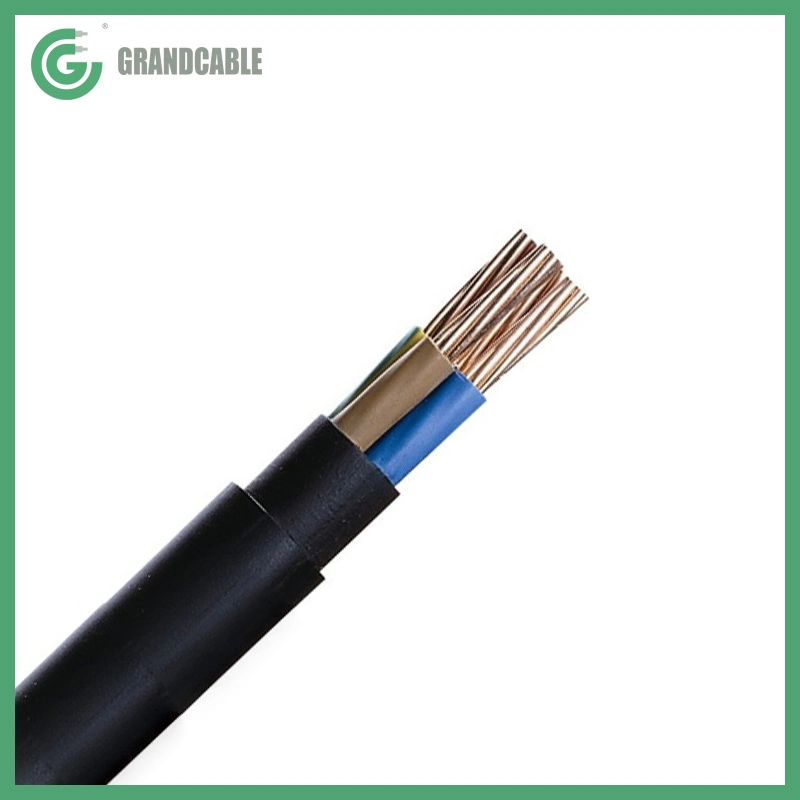 U1000-R02V 3X2.5mm2 CU/XLPE/PVC Lighting Power Cable 0.6/1kV Flame Retardant