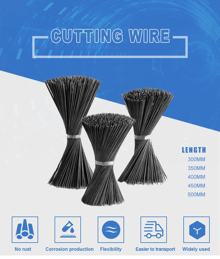 PVC Coated Straight Type Cut Iron Tie Wire