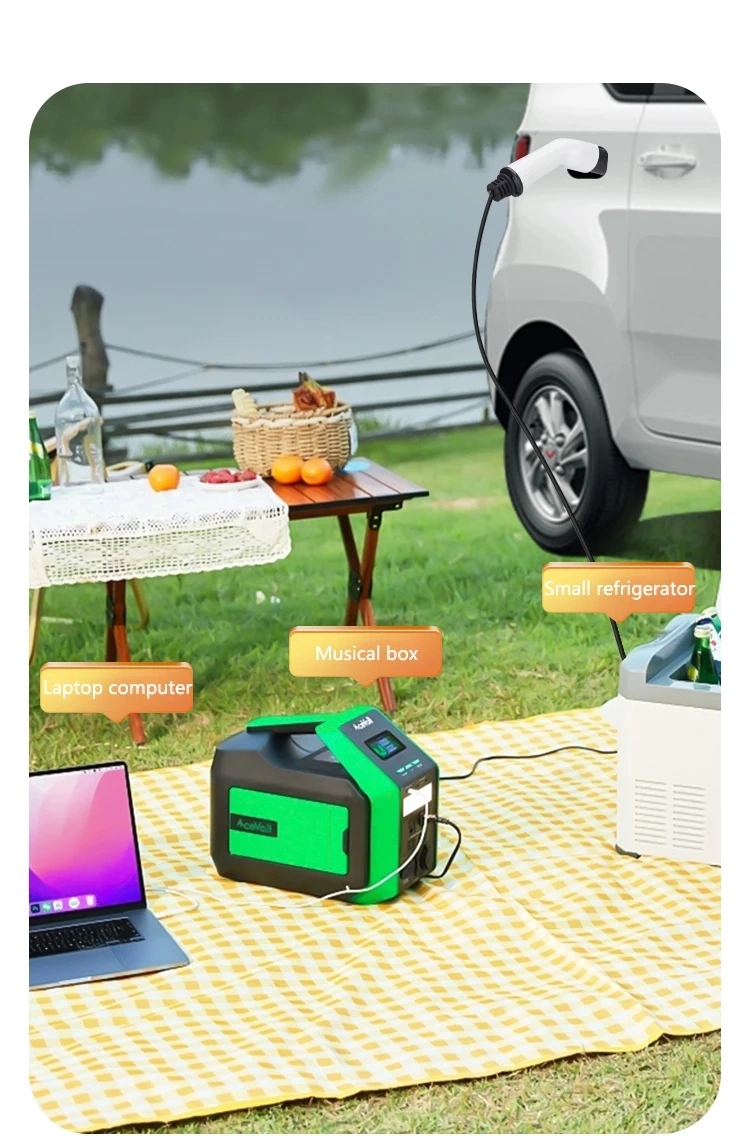 Reverse Charging and Power Supply for Electric Vehicles European Standard External Discharge Gun for New Energy Vehicles