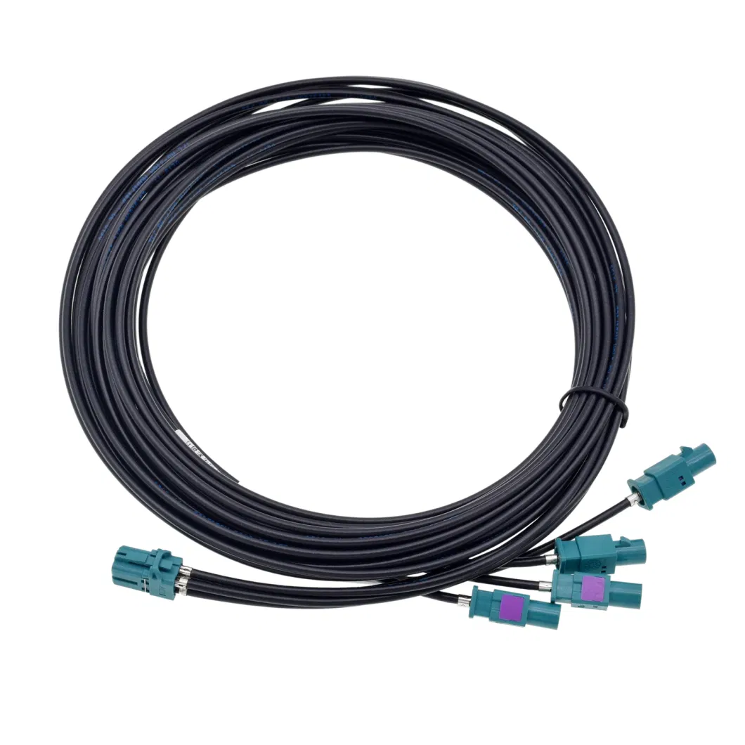 OEM Terminal UV Resistance Truck Automobile Cabling Panel Mount Cables Signal Wire Assembly