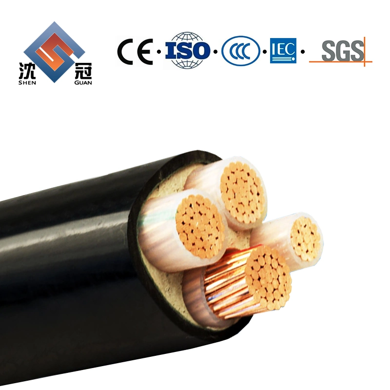 Shenguan 2.5mm 16mm 20mm Square Copper Wholesale Building Wire House Wire Ethiopia Electrical Cable Power Cable Control Cable Low Voltage XLPE Cable PVC