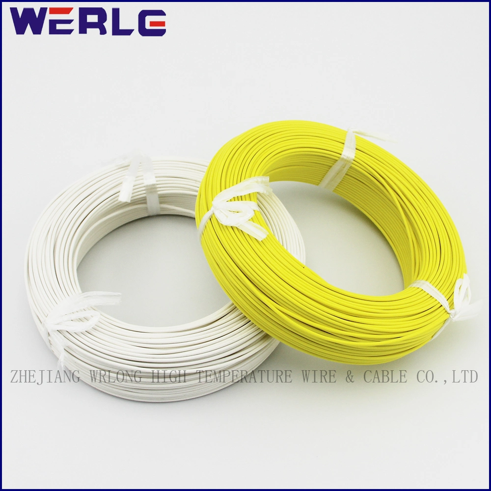 UL 1007 AWG 18 PVC White Certificated Insulated Tinned Copper Conductor 300V 80c Lighting Electric Cable