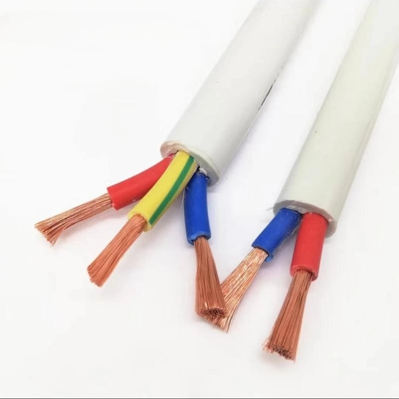 VDE H05VV-F 3G 2.5 Sq. mm One Ground Rvv Flexible Royal Power Cord Cable Electrical Wire