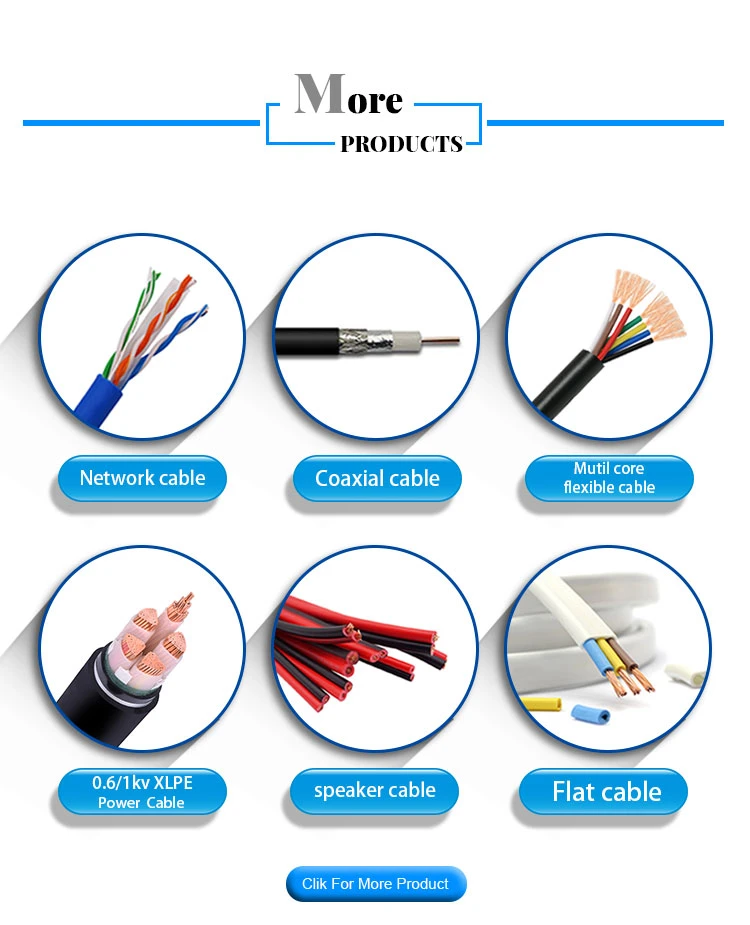 Wholesale PVC Copper Electrical Electric Cable 2 Core Screened Shielded Wire