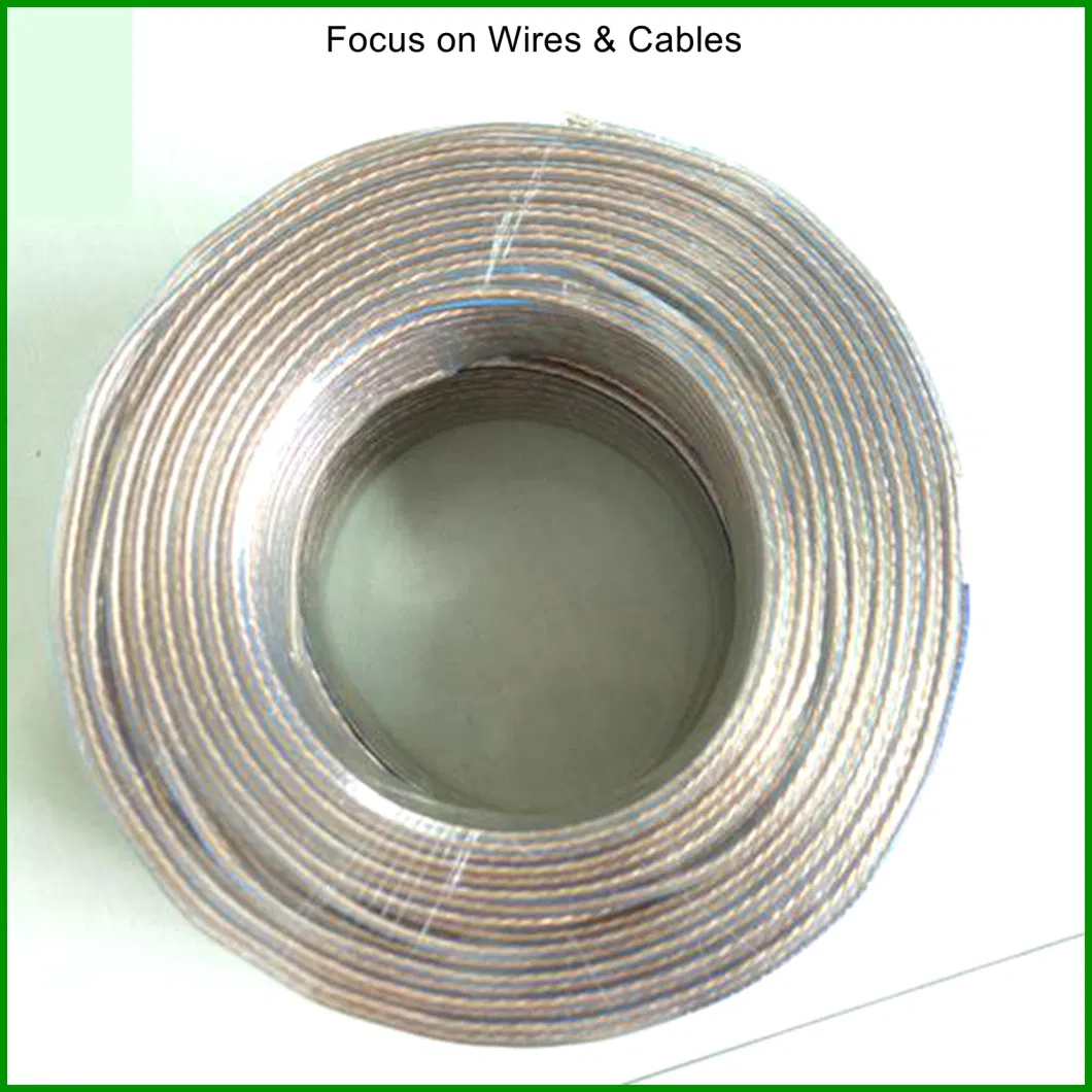 2.5mm 2core 4core Flexible Copper Wire Speaker Cable