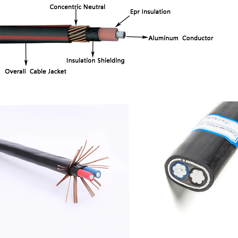 0.6/1kv XLPE/PVC Insulated Copper/Aluminum Conductor Swa Power Cable Electrical Wire ABC Cable