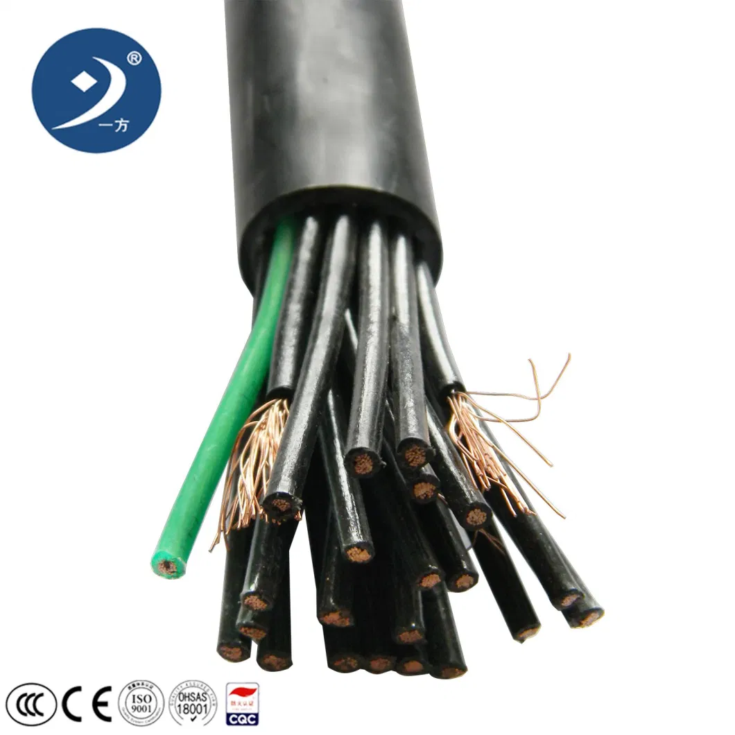 Turkey 12X1.5mm2 Cu Kvv XLPE PVC Insulated Shielded Rvvp Flexible Control Cable Kvv Control Cable