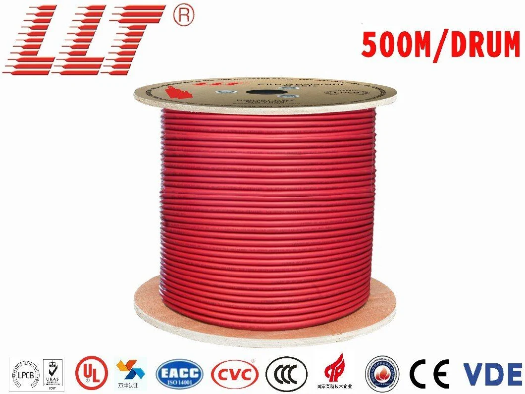 3 Core 8mm Copper Wire Flexible Electrical Wire pH30 Fire Alarm Resistant Cable