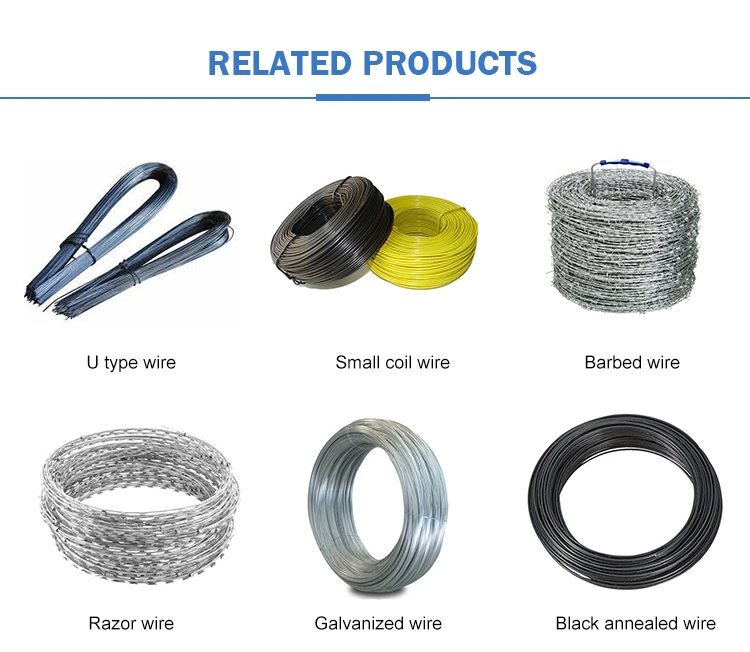 Cheap Price Wholesale Building Material Iron Wire Rod Twisted Soft Annealed Black Iron Galvanized Binding Wire