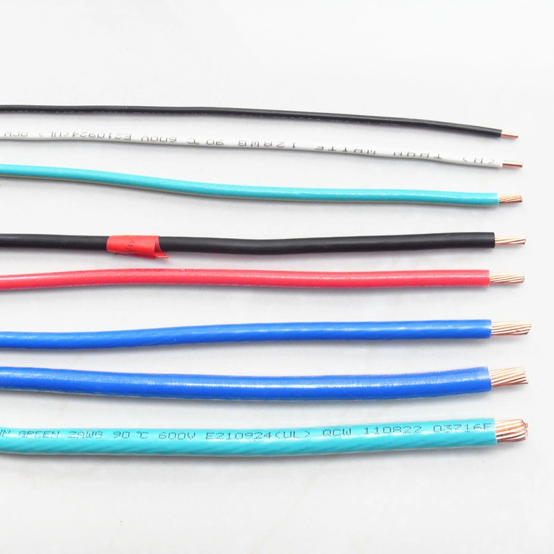 Flame Retardant Nylon Aluminum Cable PVC Insulation 14AWG Thwn Electrical Thhn Copper Wire