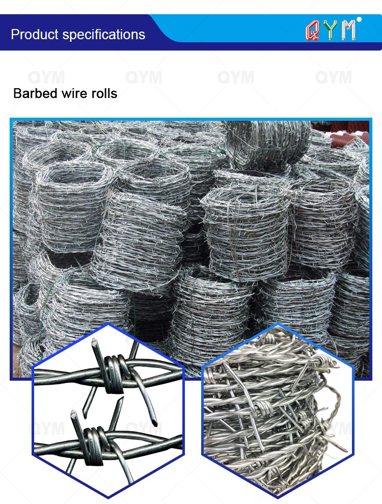 Hot-Dipped Galvanized Razor Barbed Wire for Airport Prison Farm Security Fence