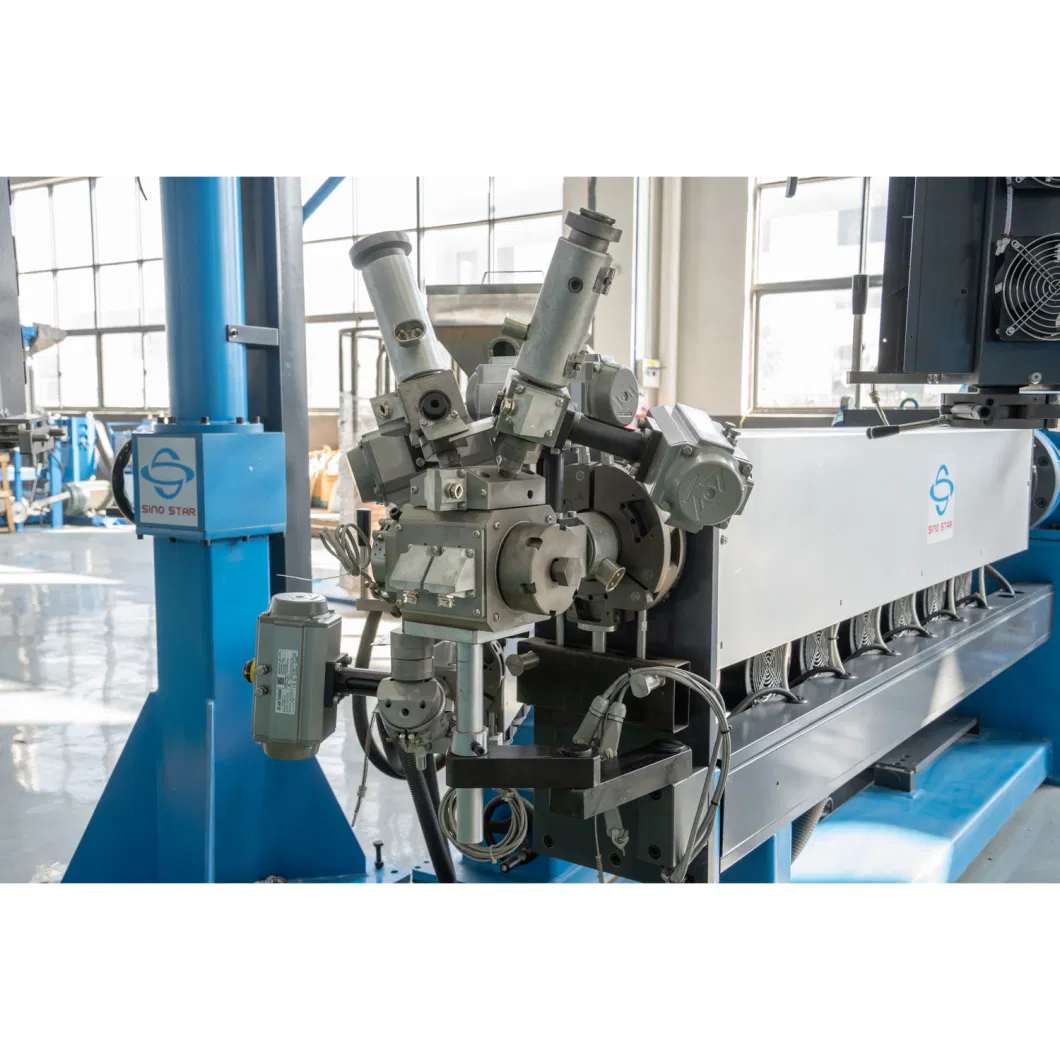 Wire and Cable Jacket Sheath PE PVC Extruding Extruder Extrusion Making Machine