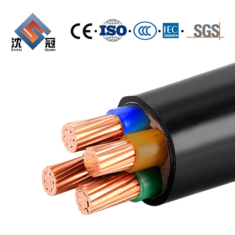 Shenguan Hot 1.5mm 2.5mm 4mm 6mm 10mm Single Core Copper PVC House Wiring Electrical Cable and Wire Price Building Wire Electric Cable
