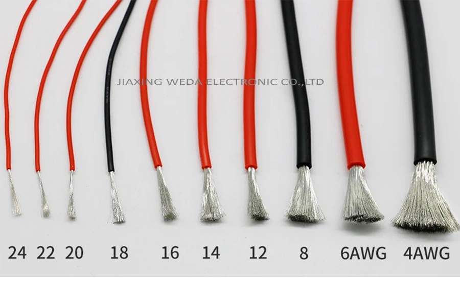 Tined Copper Flexible Building Wire Heating House Electrical Cable Automotive Automotriz Cable Hot Sell 18AWG 16AWG 14AWG 12AWG 10AWG