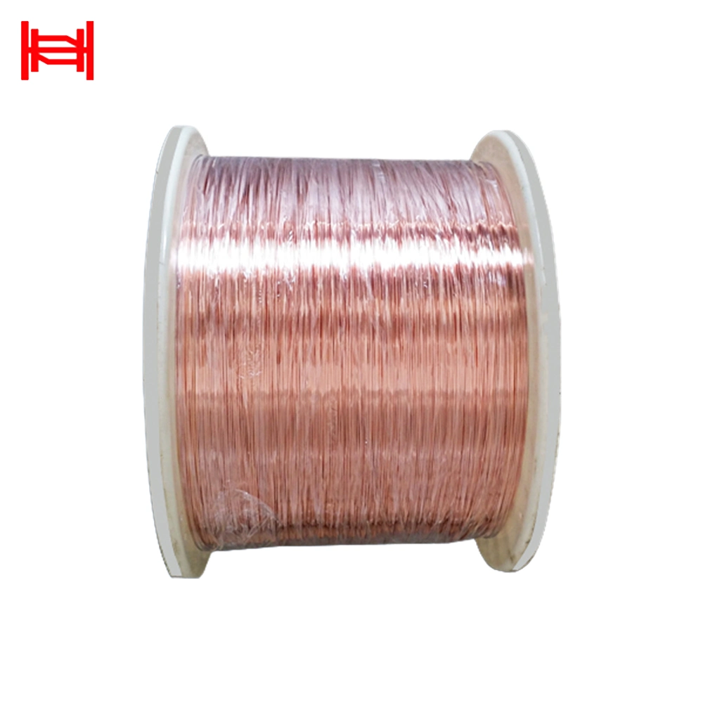 China Wholesale Electrical Copper Clad Steel 25% CCS Conductor Single Wire