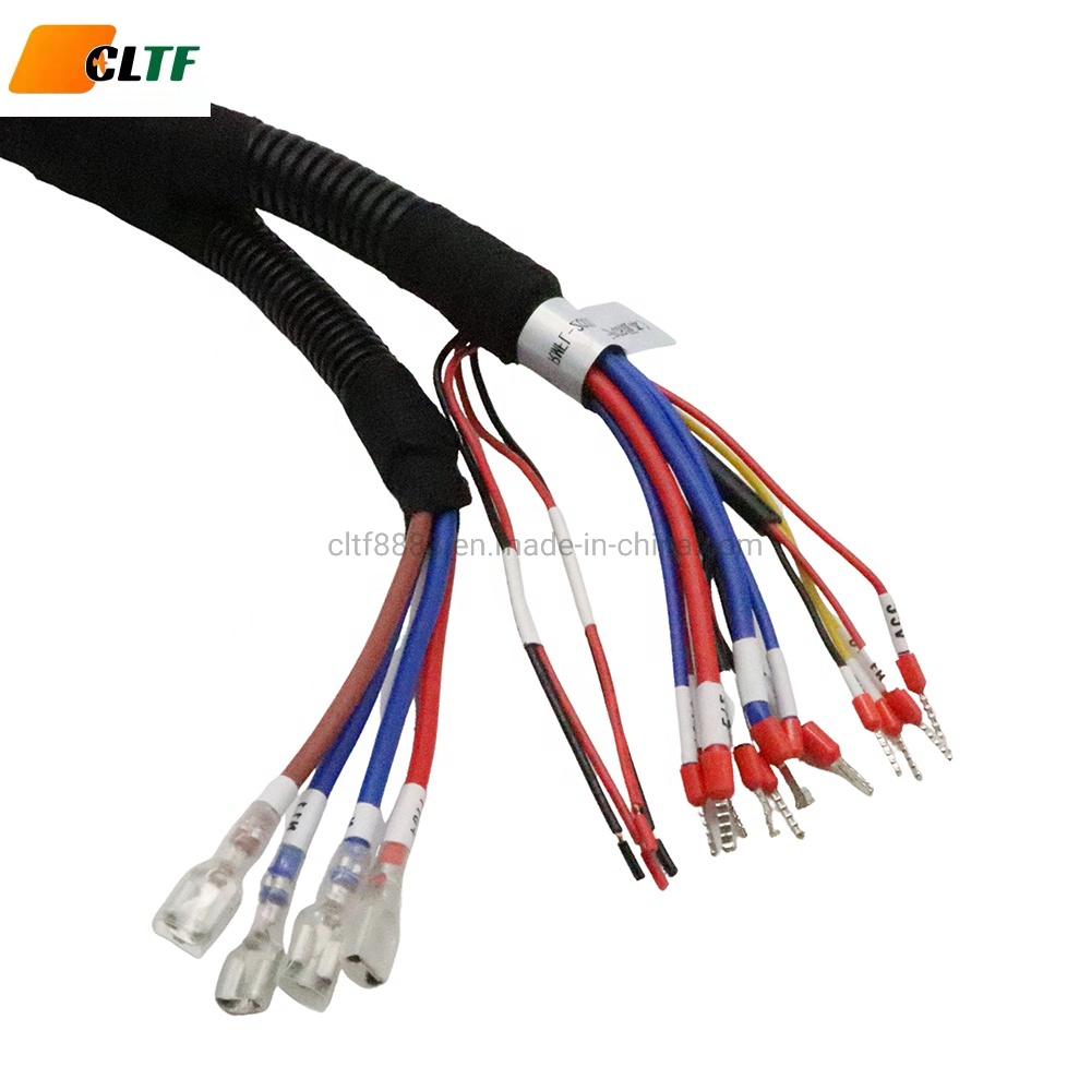 Customized Industrial Machine Equipment Light Electrical Car Motorcycle EV Automotive Auto Cable Assembly with IATF16949 UL Certification Wiring Wire Harness