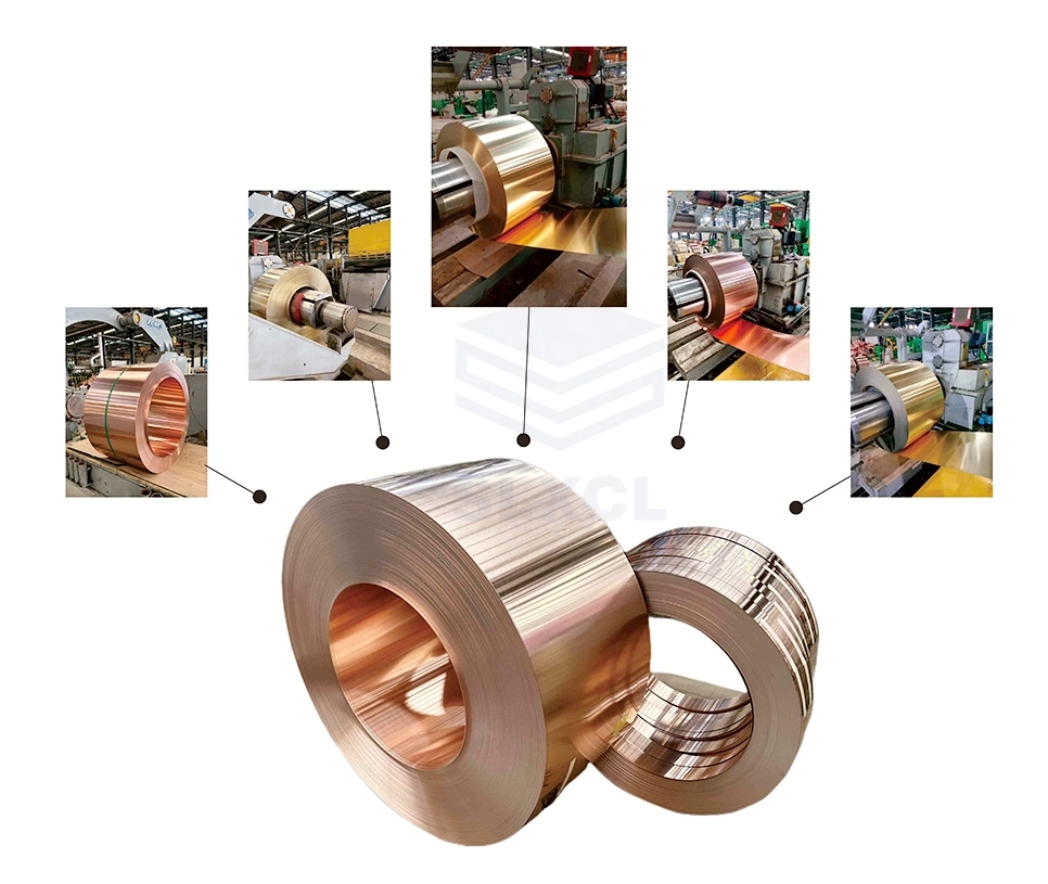 Shenlong Copper Clad Steel Sheet Coil Strip for Cable Copper Shielding Fuse Accessories