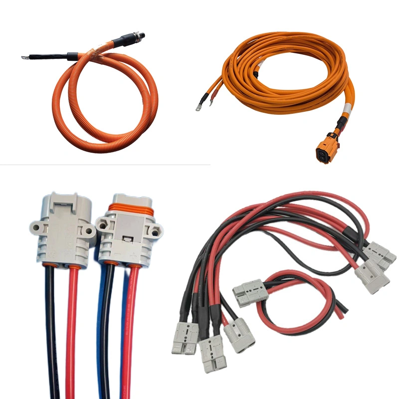Manufacturer New Energy Wiring Harness 2 AWG Terminal Cable Battery Energy Storage Wiring Harness