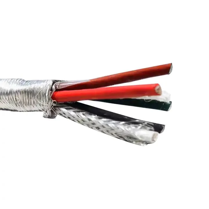 UL3068 Silicone Wire Ultra Flexible Heating Cable150 Deg C 300V Stranded Tinned Copper Conductor Fiberglass Braiding Lead Wires