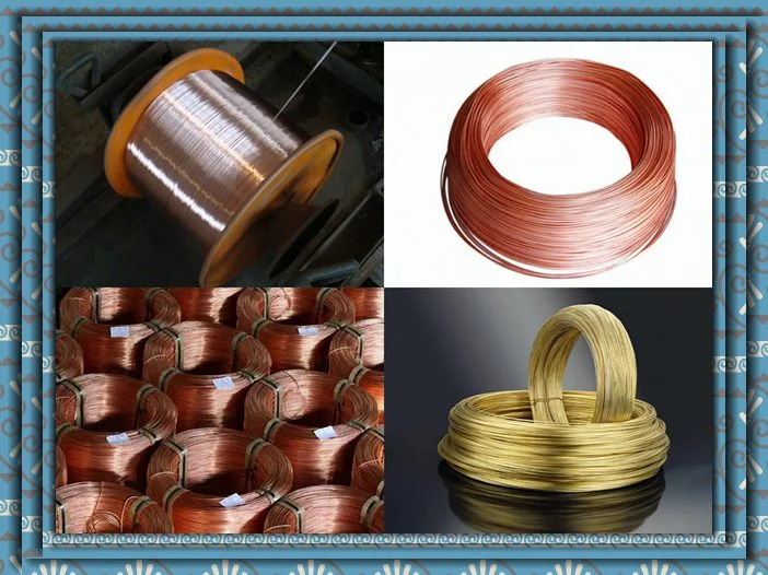 High Quality H65 Brass Wire Manufacturer / Cuzn37 Brass Wire Soft Wire / 99.99% Copper Wire