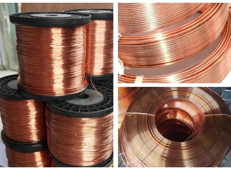 Factory Direct Supply Number 1 22 AWG Occ Litz Self Adhesive Copper Winding for Voice Coil Wire Magnetic Copper Wire Diameter 0.8mm - 0.95mm Ei/Aiw Grade