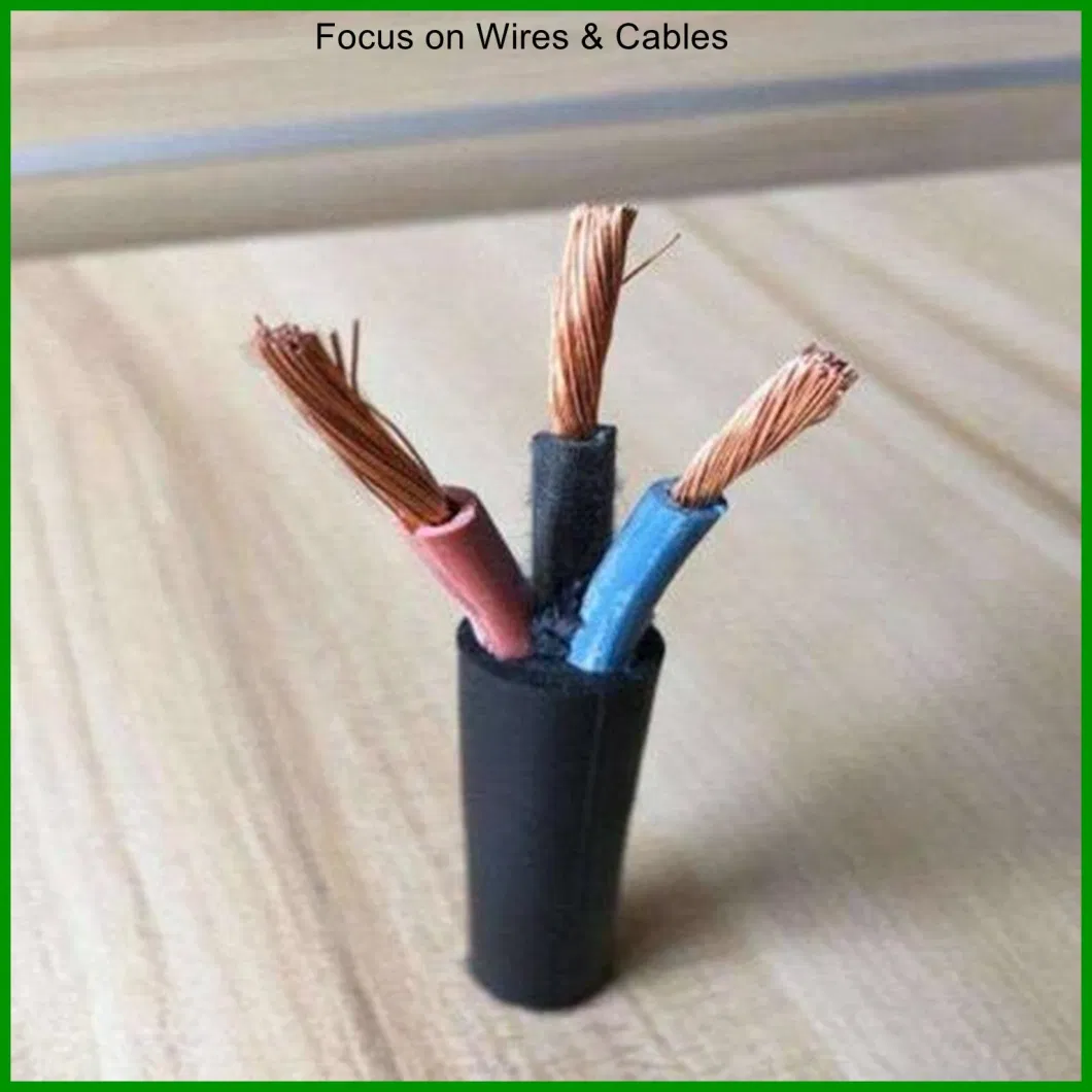 Oil Resistant Anticorrosion Rubber Cable for Welding, Submersible Pumps, Coal Mines, Mining