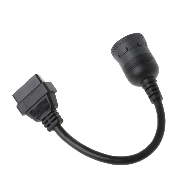 OBD2 Male to Female J1939 16pin Extension Cables and Connector 9pin Interface Adapter Diagnostic Tools High Quality Accessories