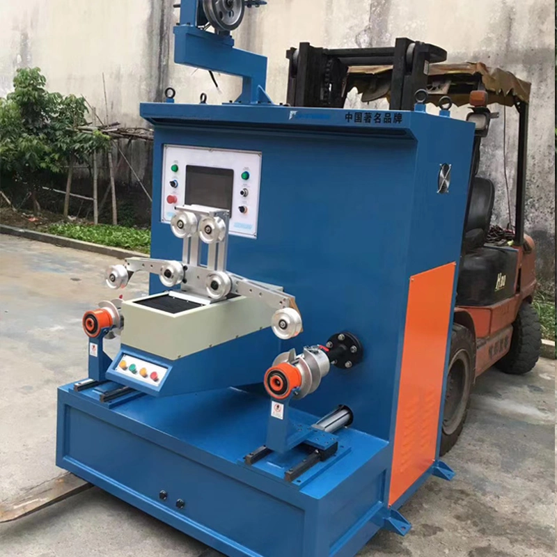 Chipeng Automatic Electric Copper Cable Wire Spool Traverse Coil Winding Packing Making Machine