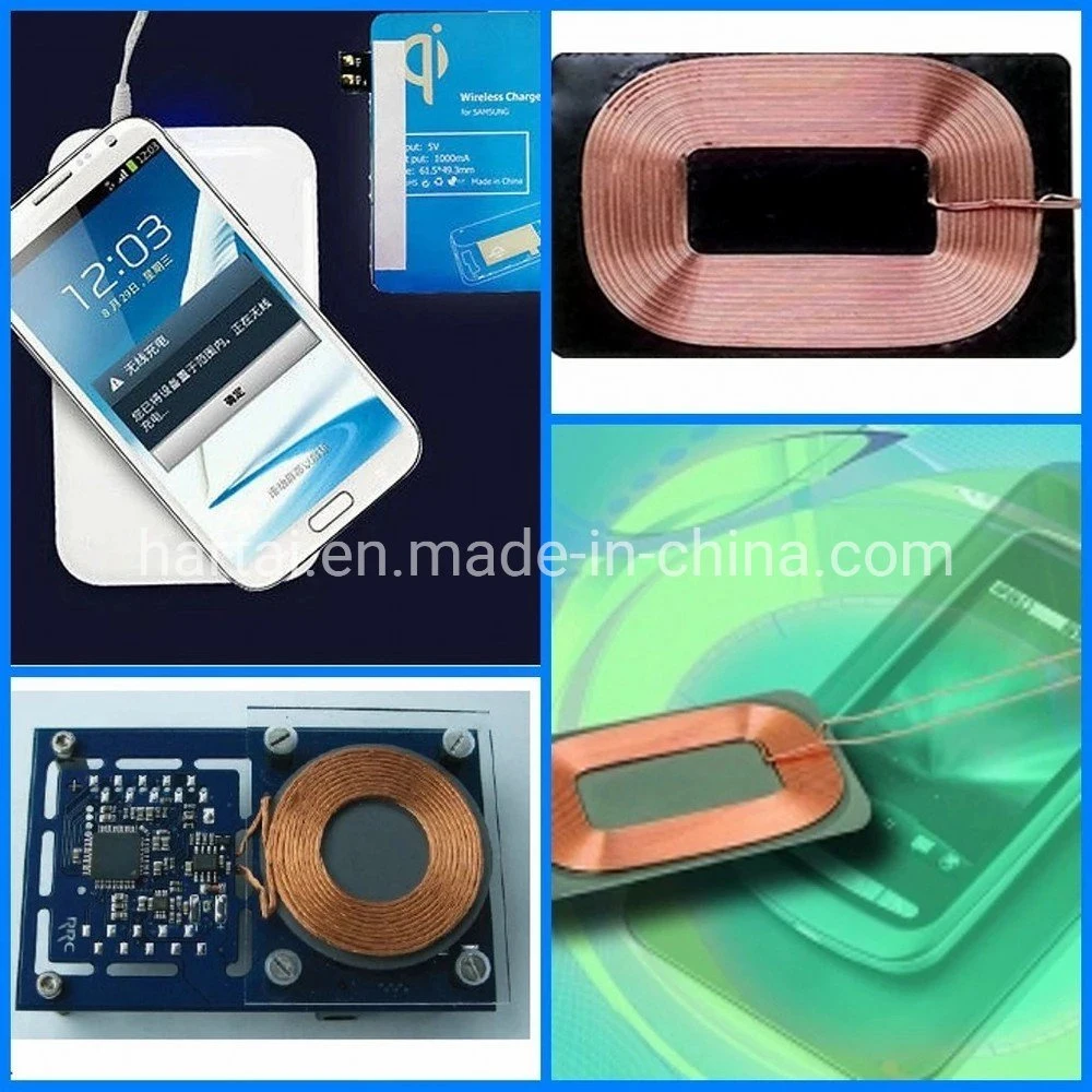 Customize Various Inductor Air Copper Litz Wire Coil for Wireless Charging WPC Qi Rx Coil