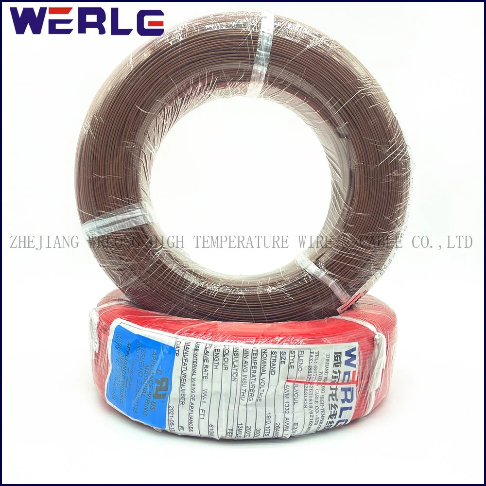 Electrical Supplies High Temperature Single Core PVC Coated Flexible Wire