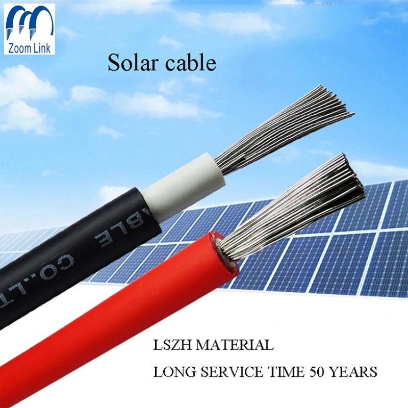 UV Resistance Solar Wire 6mm PV Cable 10AWG
