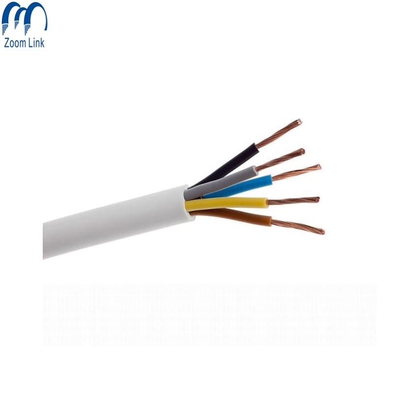 China Supply 3 Core 2 Core 4 Core PVC Electrical H05VV-F Cable Wire