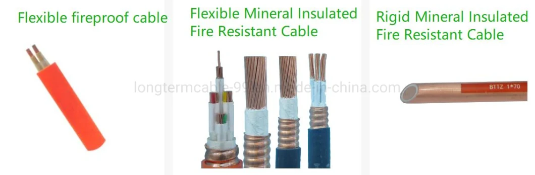 Cable 1mm 1.5mm 2.5mm Flexible Electrical Wire Cable Fire Proof Alarm Rated Cable