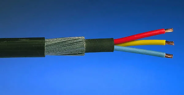 3 Core Ground Multicore Armored Cable Direct Burial