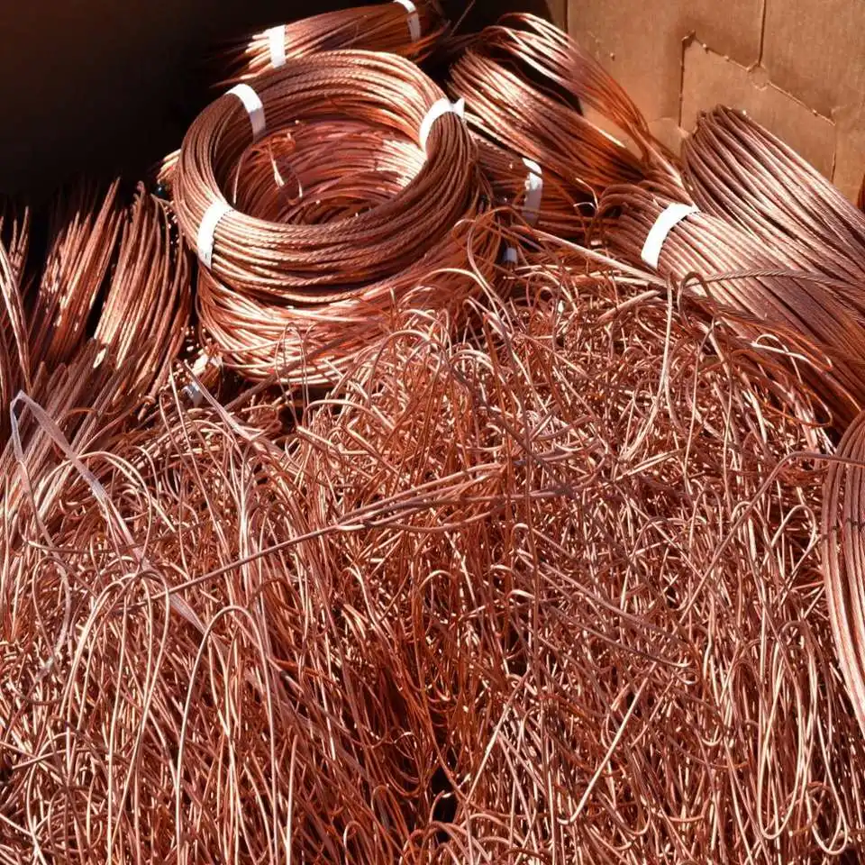 Pure Copper Wire From Cable Scrap 99.9 Purity Copper Wire Scrap for Selling